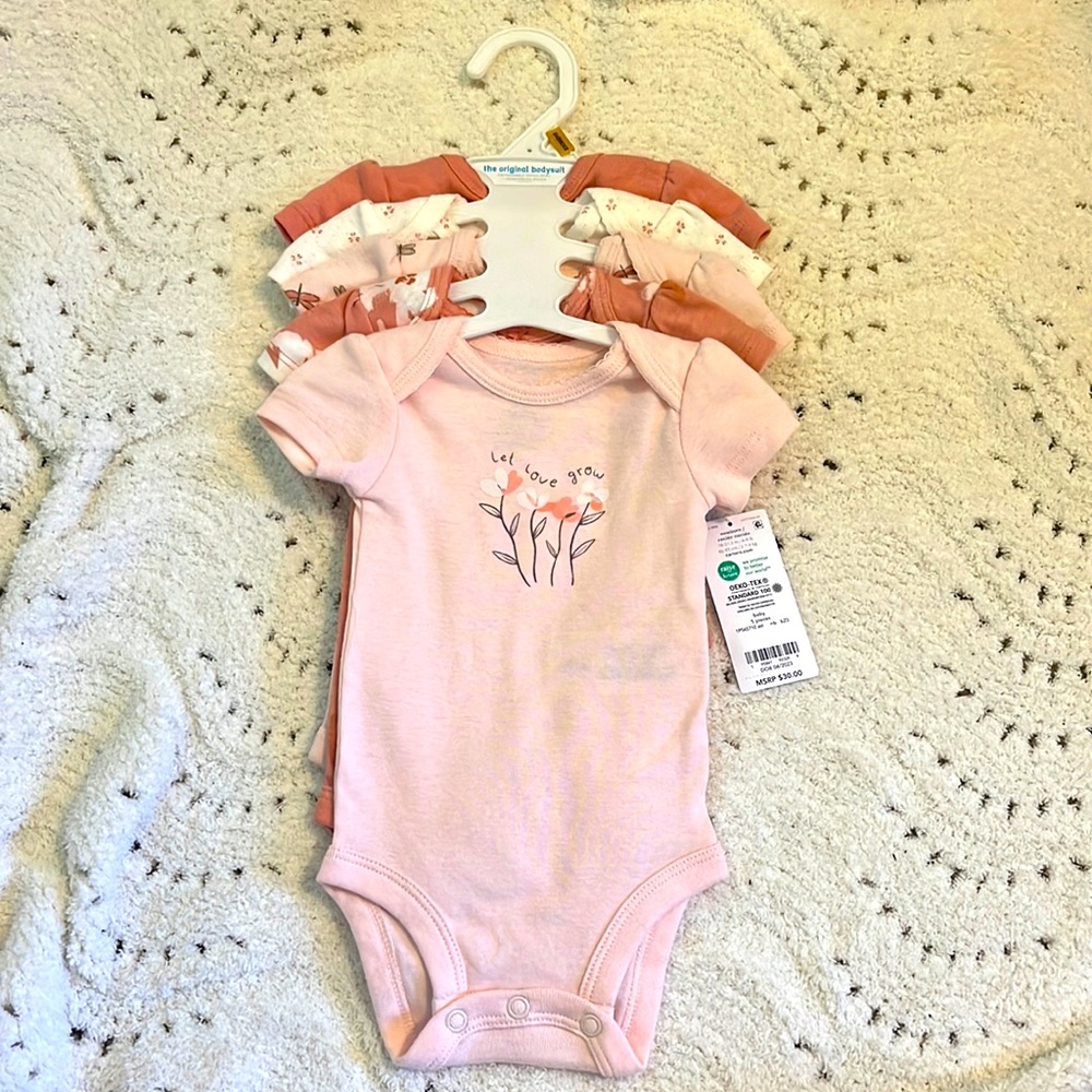 Carters Newborn girl onesies